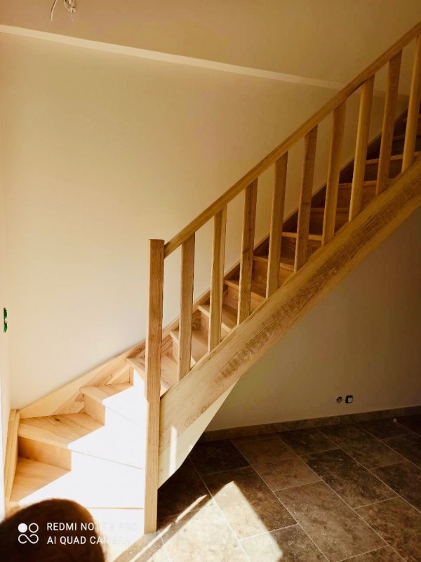 Habillage bois fabrication et pose d'un escalier sur mesure à Avignon, Thor Pernes les Fontaines, Carpentras